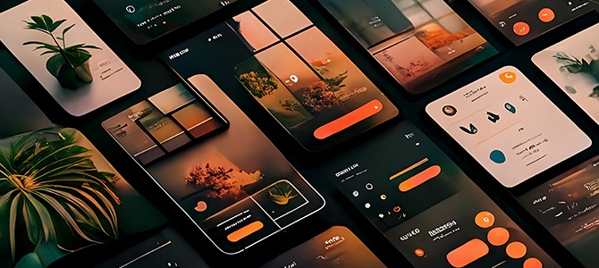 Data visuals and charts symbolizing comprehensive digital marketing and advertising services.