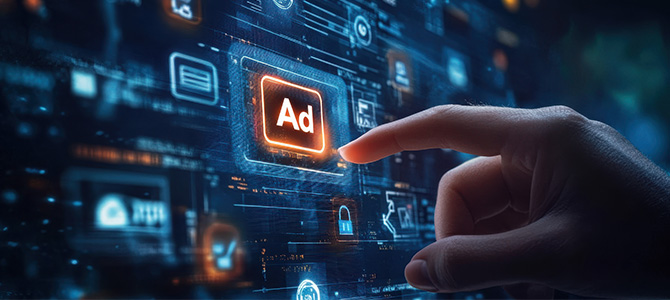 Data visuals and charts symbolizing comprehensive digital marketing and advertising services.