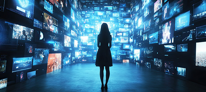 Data visuals and charts symbolizing comprehensive digital marketing and advertising services.