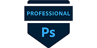 Professional Photoshop Certification awarded to Trevor McBride, Interactive Creative Director at FabCom Marketing Agency