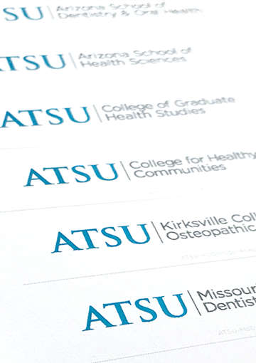 university branding for different schools