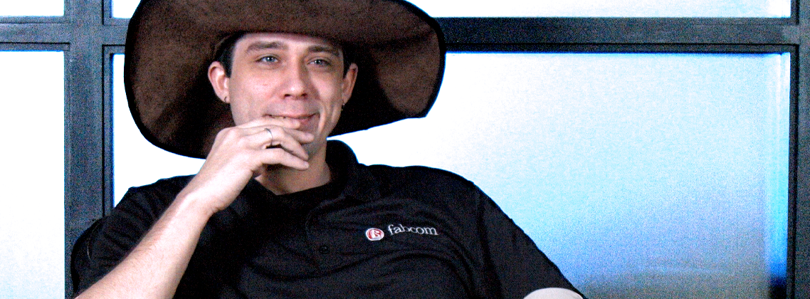 Video of FabCom Interactive Senior Developer Brian Johnson