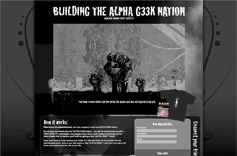 building alpha geek nation