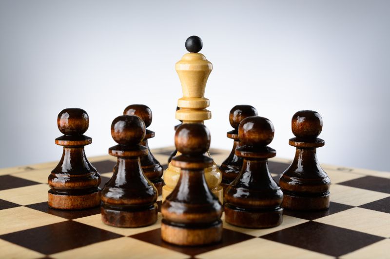 chess pieces representing strategy