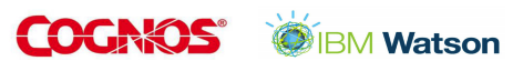 cognos and ib watson logos