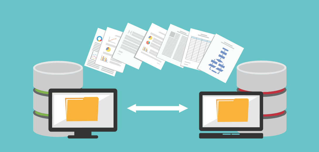 database transfering between computers