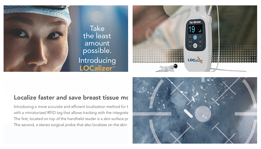 Collage of Fabcoms work for this campaign