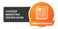 Marketing HubSpot Certification awarded to Jordan Weber, Social Media & Analytics Manager at FabCom Marketing Agency
