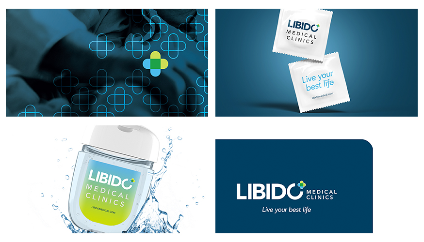 Collage of Fabcoms work for this campaign