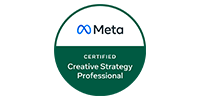 Meta Creative Strategy Professional Certification awarded to Bianca Egan, Account Supervisor at FabCom Marketing Agency