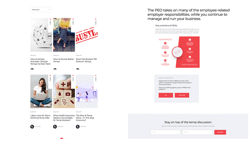 Collage of Fabcoms work for this campaign