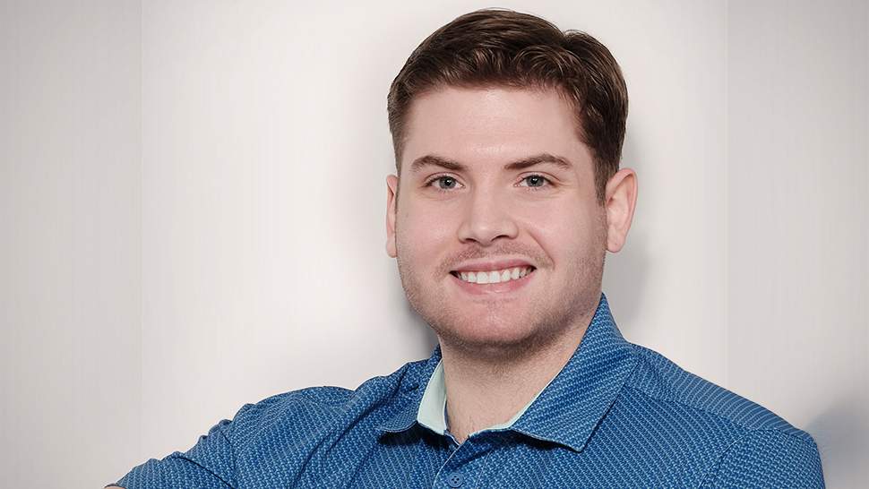 Image of FabCom Digital Media and Analytics Coordinator 
                    Nick Layman 
                