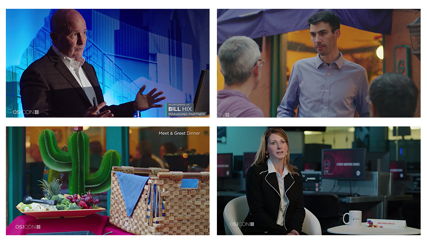 Collage of Fabcoms work for this campaign