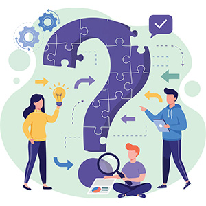 Overwhelmed in crumpled paper