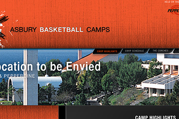 Zoomed in image developed by FabCom of an orange basketball against an orange background.
