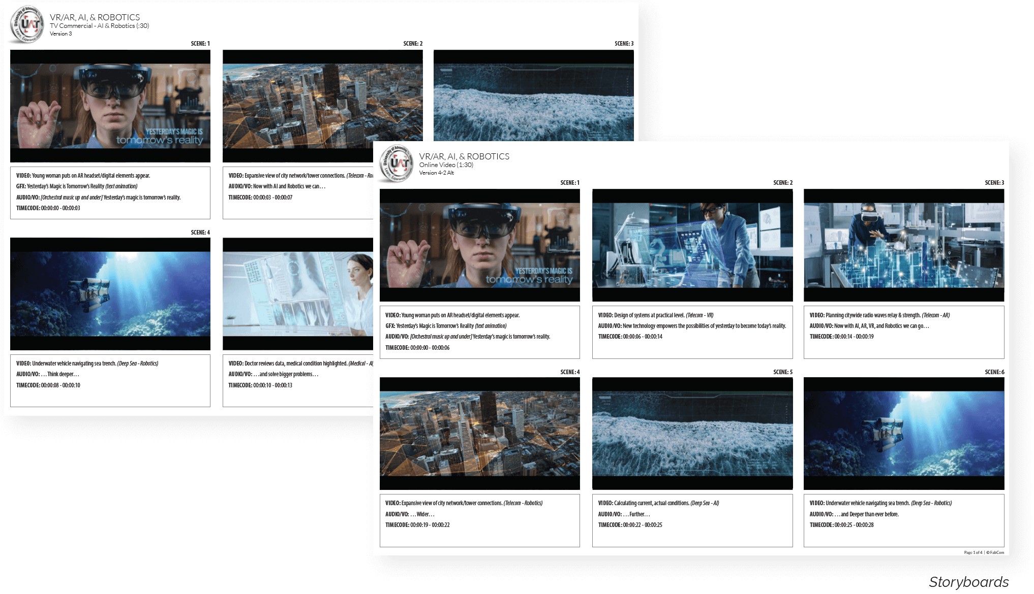 storyboards