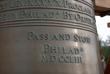 close up of bell