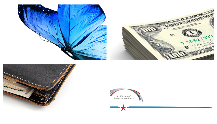 Collage of Fabcoms work on this campaign