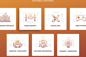 blog category icon buttons