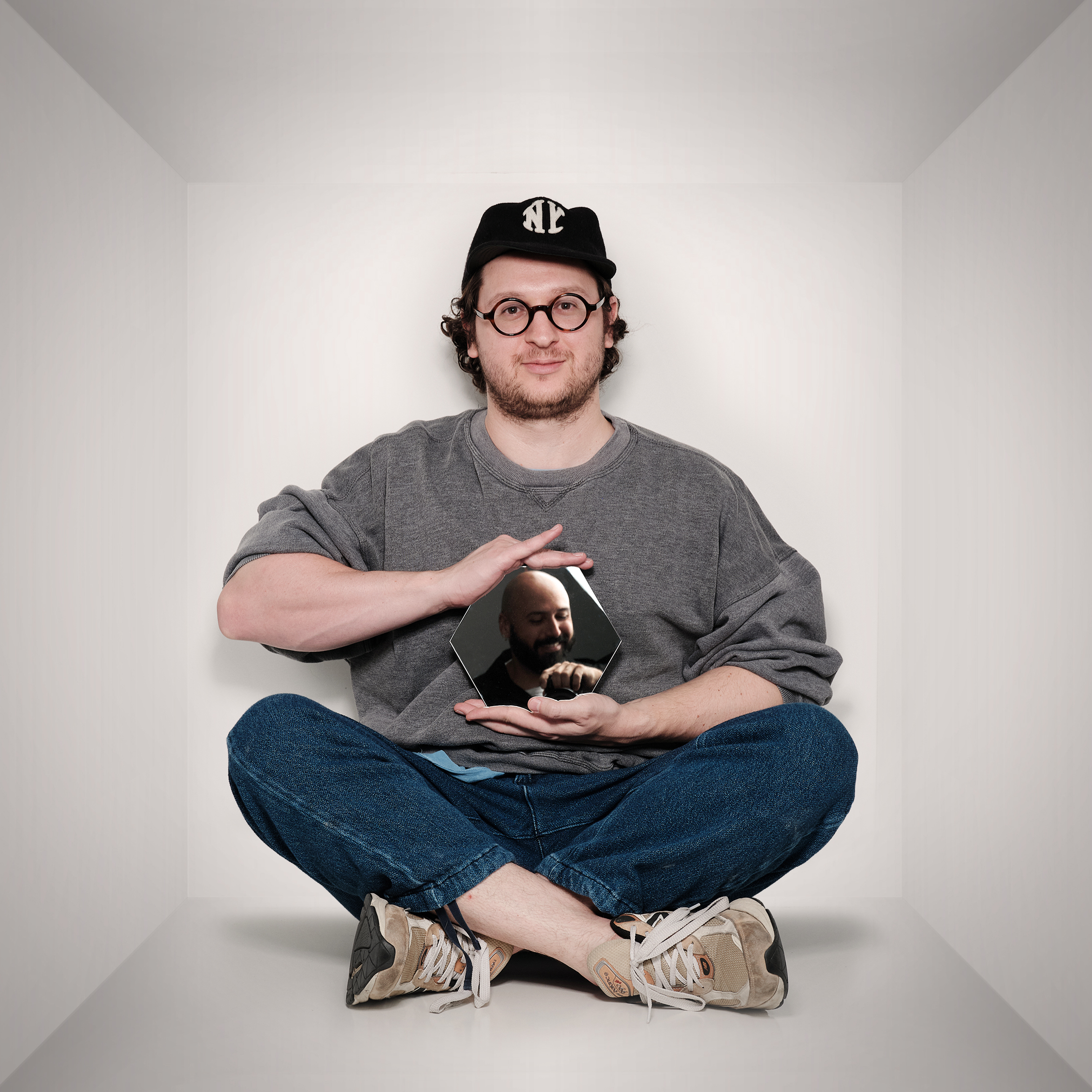 Ty holding a picture