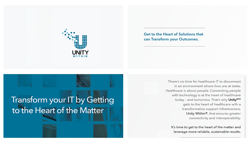 Collage of Fabcoms work for this campaign