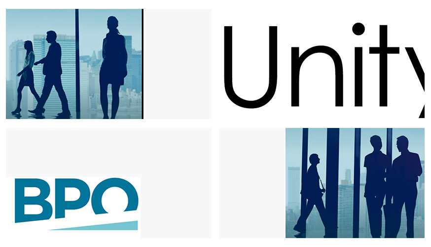 Collage of Fabcoms work for this campaign