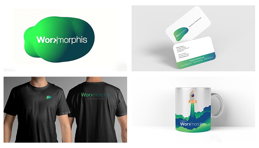 Collage of Fabcoms work for this campaign